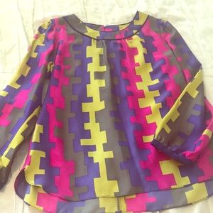 Britt Ryan silk blouse size Med